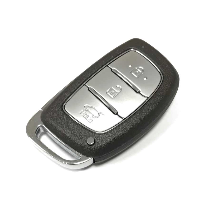 Кейс для брелока с четырьмя кнопками для складывающегося ключа автомобиля на частоте 433,92 МГц для Hyundai I10